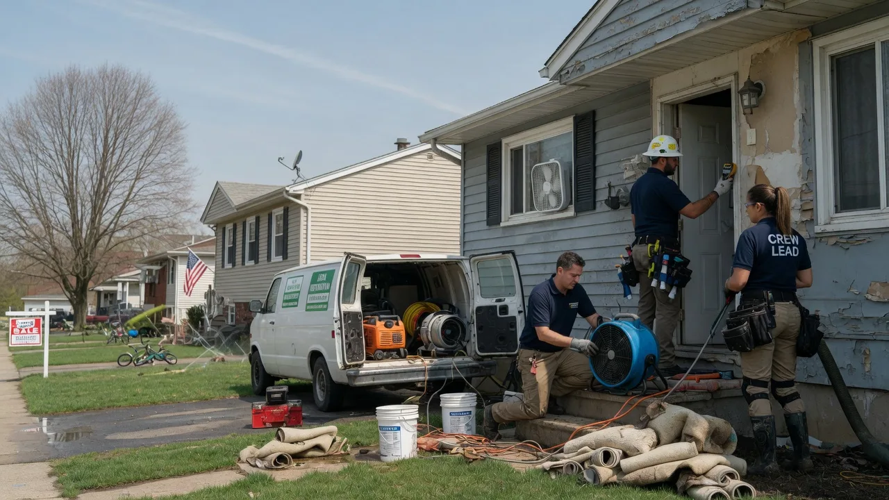 Flood Cleanup in Huntington, UT near me
